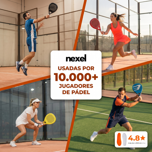Nexel™ Plantillas con Absorción de Impacto